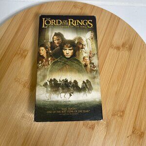 The Lord Of The Rings The Fellowship Of The Ring VHS 2001 Peter Jackson